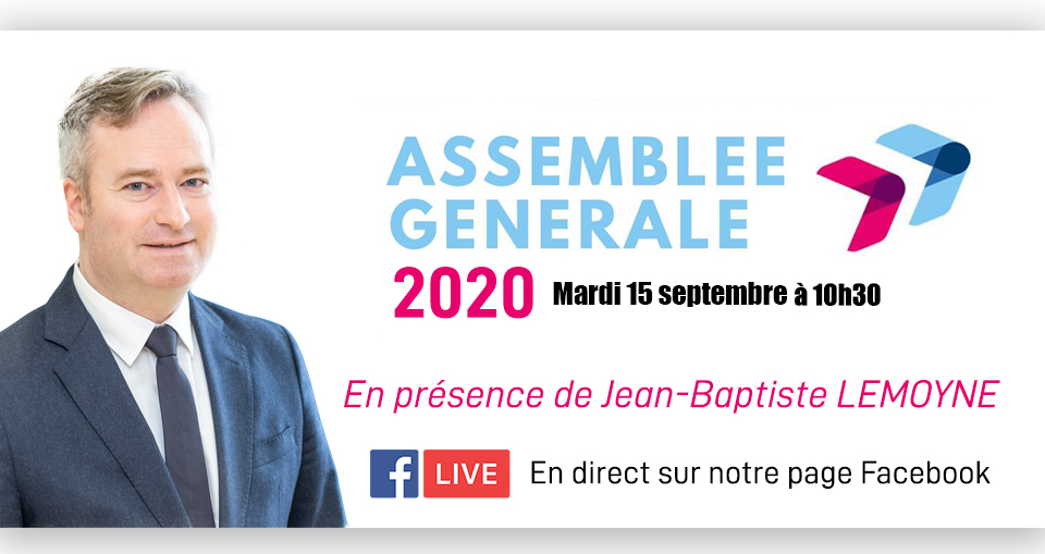 L'assemblée Générale 2020 des EdV se tiendra le 15 septembre 2020